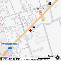 徳島県鳴門市大津町吉永249周辺の地図