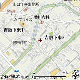 リラフォート湯田Ａ棟周辺の地図