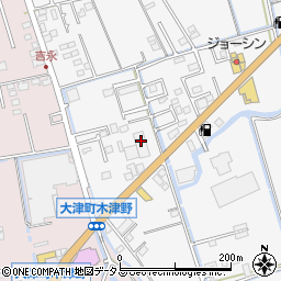 徳島県鳴門市大津町吉永269-3周辺の地図