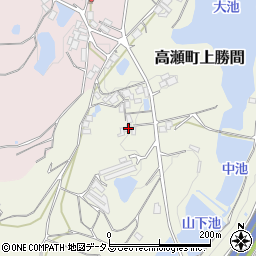香川県三豊市高瀬町上勝間363周辺の地図