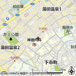 山口湯田郵便局 ＡＴＭ周辺の地図