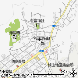 和歌山県海南市黒江880周辺の地図