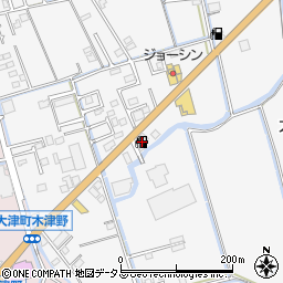 徳島県鳴門市大津町吉永245周辺の地図