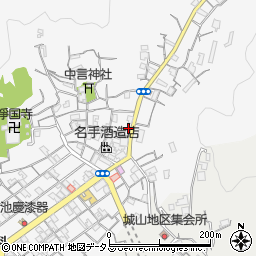 和歌山県海南市黒江856周辺の地図