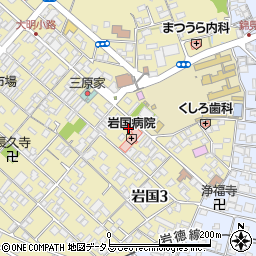 ＮＴＴ西日本・岩国西電話交換所周辺の地図