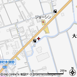 徳島県鳴門市大津町吉永240-4周辺の地図