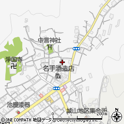 和歌山県海南市黒江865-2周辺の地図