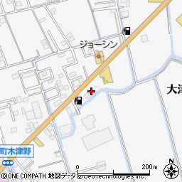 徳島県鳴門市大津町吉永240周辺の地図