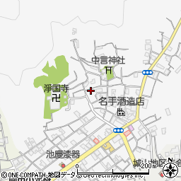和歌山県海南市黒江921-1周辺の地図