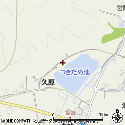 徳島県鳴門市大麻町姫田久原67周辺の地図