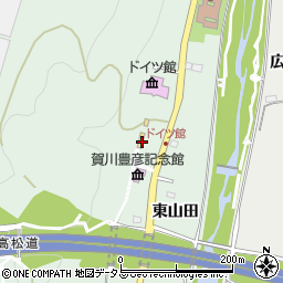 「道の駅」第九の里公衆トイレ周辺の地図