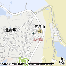 和歌山県海南市北赤坂周辺の地図