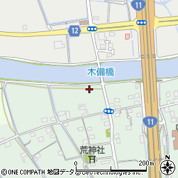 徳島県鳴門市大津町備前島23周辺の地図