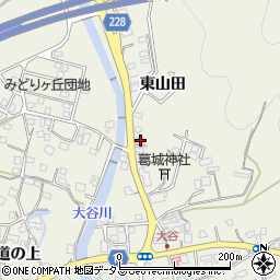 徳島県鳴門市大麻町大谷東山谷41-2周辺の地図