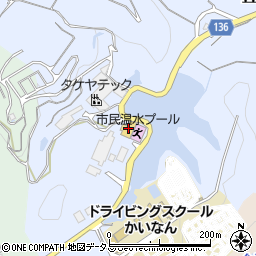 和歌山県海南市且来1387周辺の地図