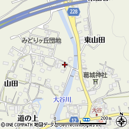 徳島県鳴門市大麻町大谷椢原3-19周辺の地図