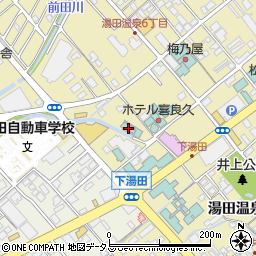 ビジネスホテル富士の家周辺の地図