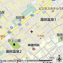 DUX 山口湯田店周辺の地図