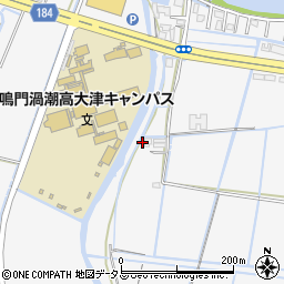 徳島県鳴門市大津町吉永625周辺の地図
