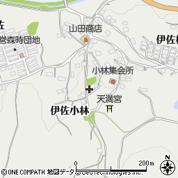 山口県美祢市伊佐町伊佐小林5152周辺の地図