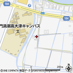 徳島県鳴門市大津町吉永624周辺の地図