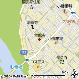 本能寺周辺の地図