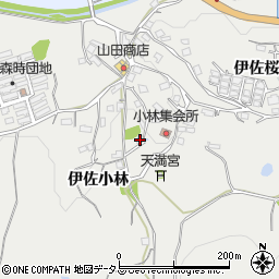 山口県美祢市伊佐町伊佐小林5153周辺の地図