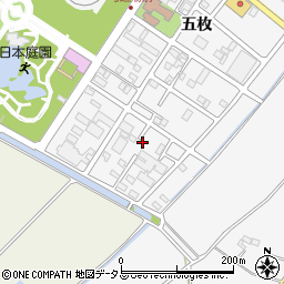 徳島県鳴門市撫養町立岩五枚212周辺の地図