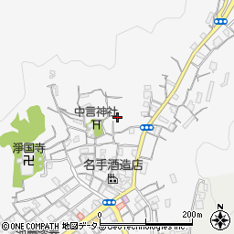 和歌山県海南市黒江457周辺の地図