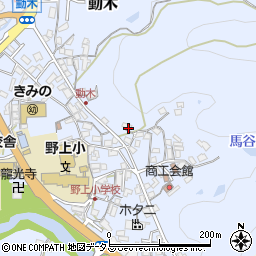 和歌山県海草郡紀美野町動木204-2周辺の地図