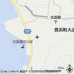 広島県呉市豊浜町大字大浜1261周辺の地図