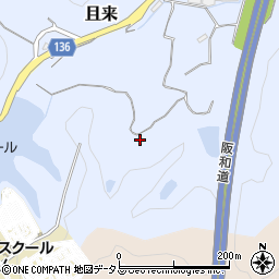 和歌山県海南市且来1368周辺の地図