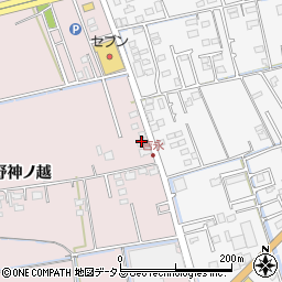 徳島県鳴門市大津町木津野野神ノ越126周辺の地図