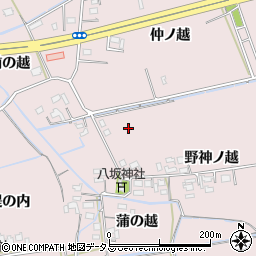 徳島県鳴門市大津町木津野周辺の地図