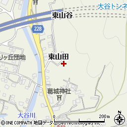 徳島県鳴門市大麻町大谷東山谷38周辺の地図