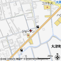 徳島県鳴門市大津町吉永231周辺の地図