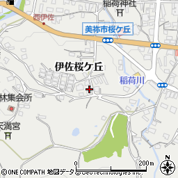 山口県美祢市伊佐町伊佐桜ケ丘周辺の地図