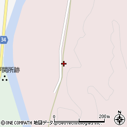 山口県下関市豊田町大字東長野47周辺の地図