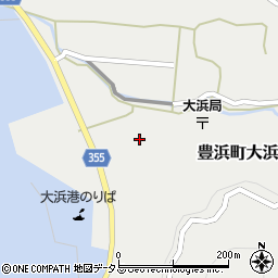 広島県呉市豊浜町大字大浜1192周辺の地図