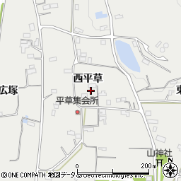 徳島県鳴門市大麻町板東西平草73周辺の地図