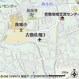 山口県山口市吉敷佐畑3丁目9周辺の地図