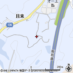 和歌山県海南市且来1181周辺の地図