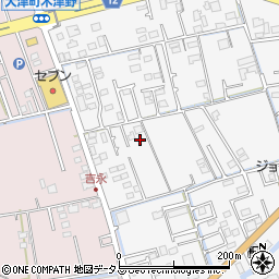 徳島県鳴門市大津町吉永92周辺の地図