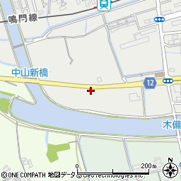 徳島県鳴門市撫養町木津687周辺の地図