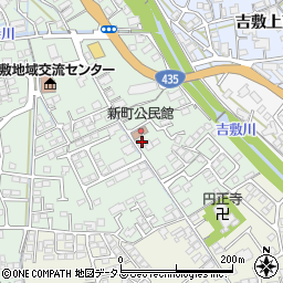 山口市役所　吉敷高齢者生きがいセンター周辺の地図