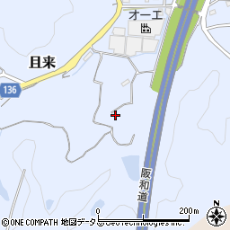 和歌山県海南市且来1135周辺の地図