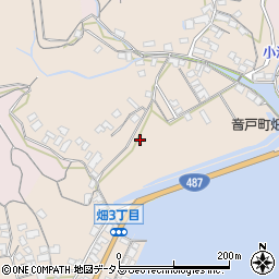 広島県呉市音戸町畑周辺の地図