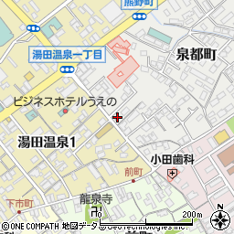 山口警察署湯田交番周辺の地図