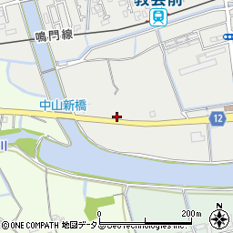 徳島県鳴門市撫養町木津675周辺の地図