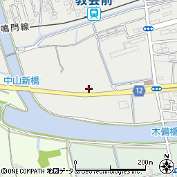 徳島県鳴門市撫養町木津686周辺の地図